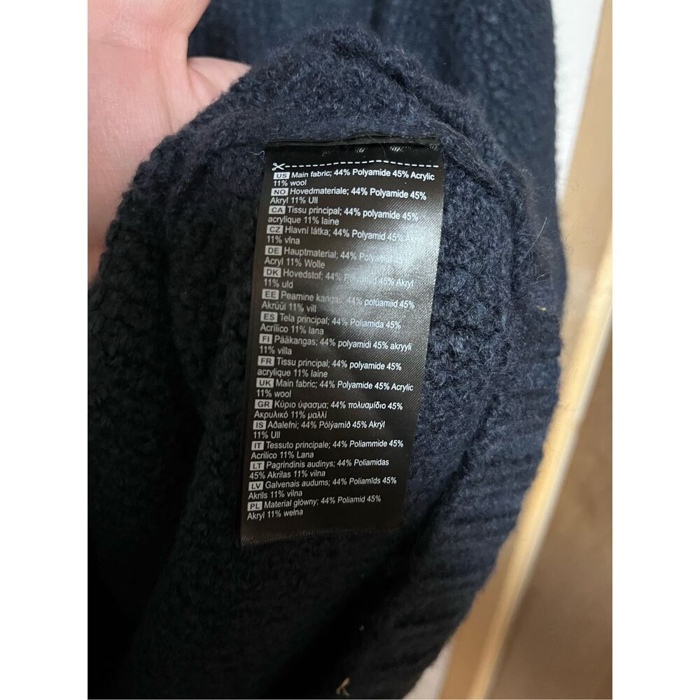 Kari‎ Traa Lid Knit Navy Sweater Sz L - Picture 5 of 6